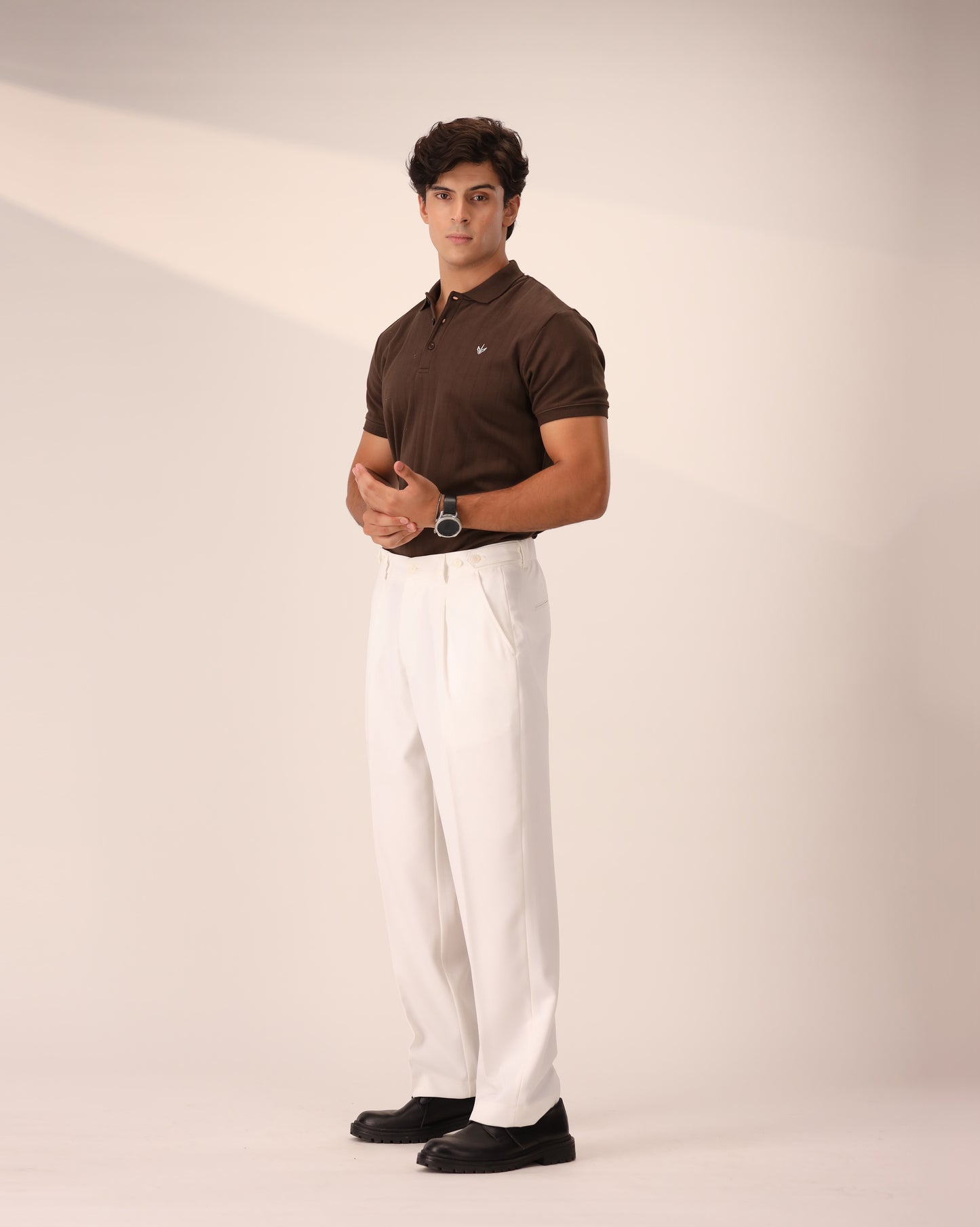 CHOCOLATE DROP NEEDLE POLO