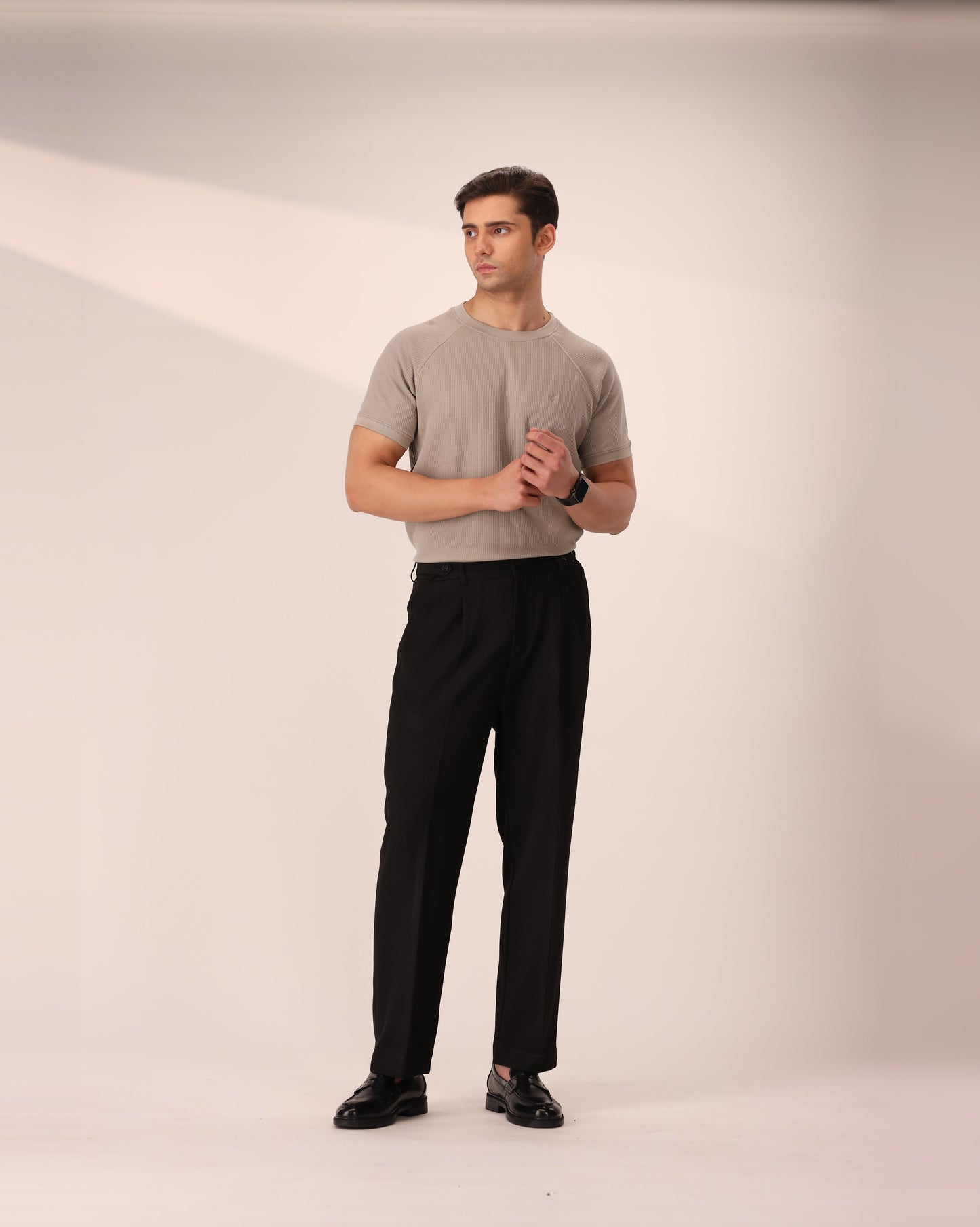 SAND DUNE OTTOMAN KNITTED CREW