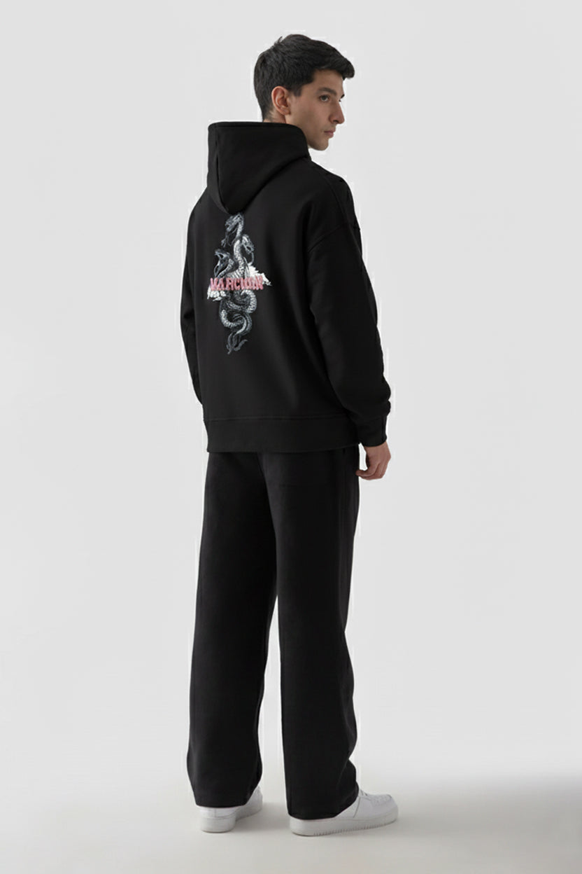 THE SERPENT BLACK HOODIE