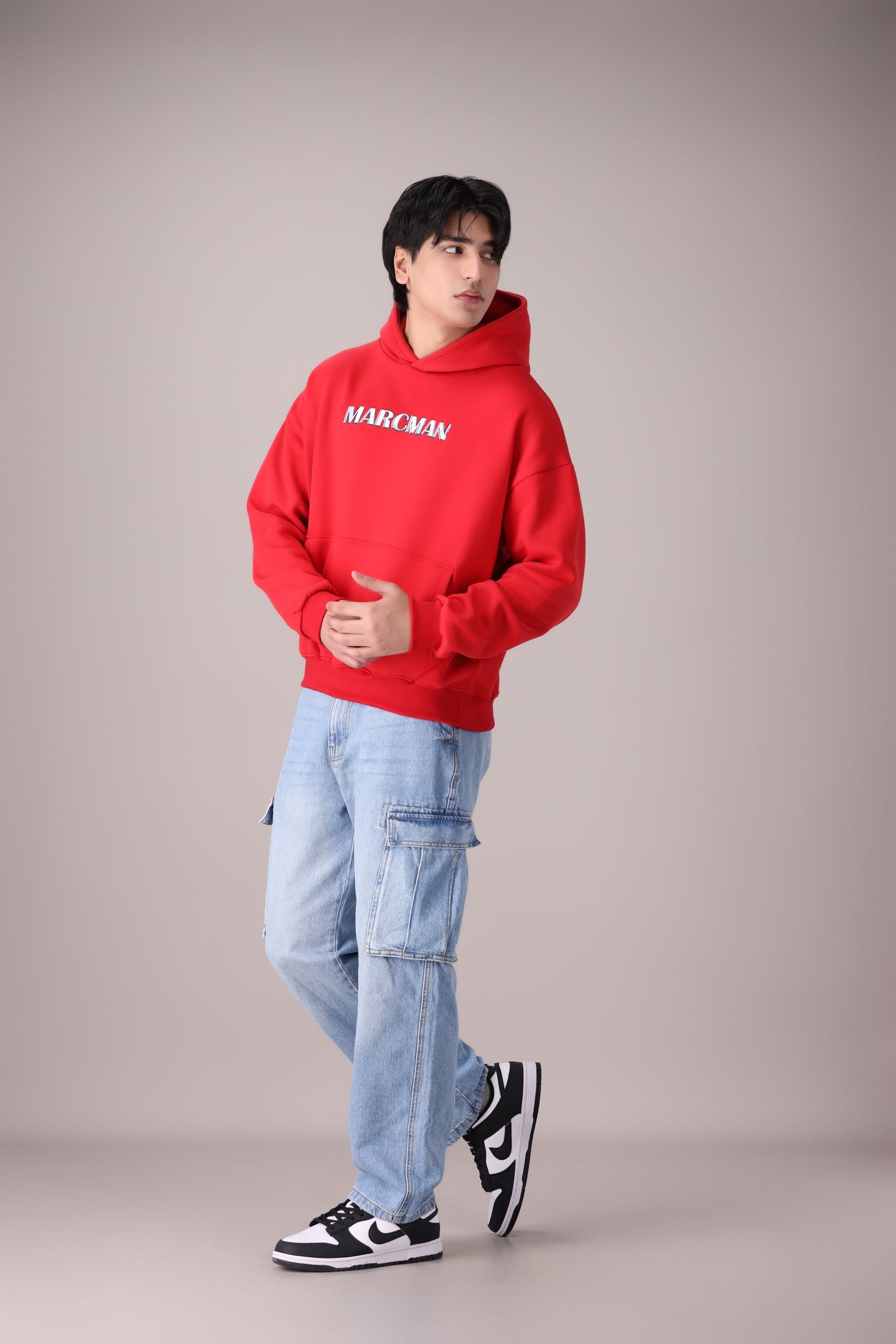 VIBE CHECK SALSA RED HOODIE