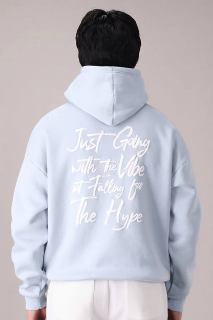 HYPE FREE BABY BLUE HOODIE