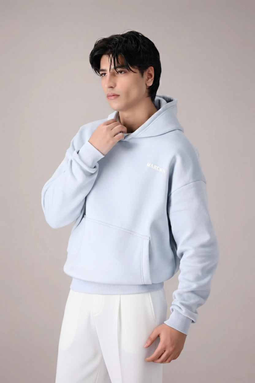 HYPE FREE BABY BLUE HOODIE