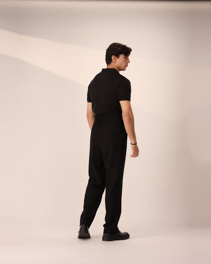 BLACK DROP NEEDLE POLO
