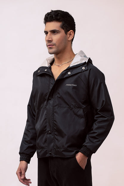 BLACK TECHNICAL JACKET