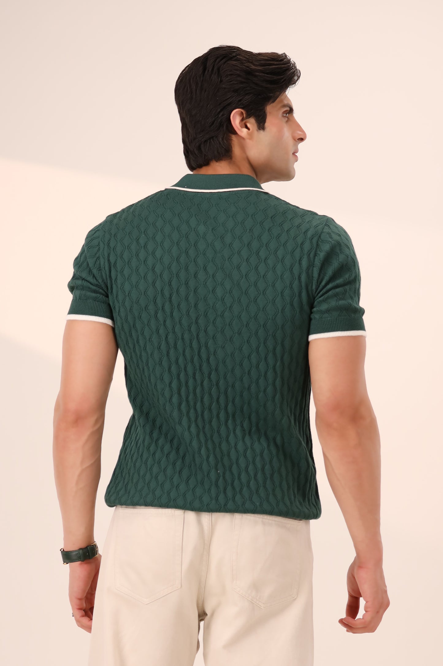 FOREST GREEN RESORT & CLUB KNIT POLO