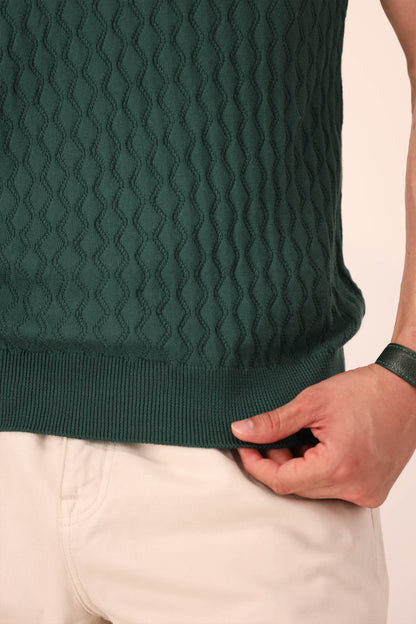 FOREST GREEN RESORT & CLUB KNIT POLO