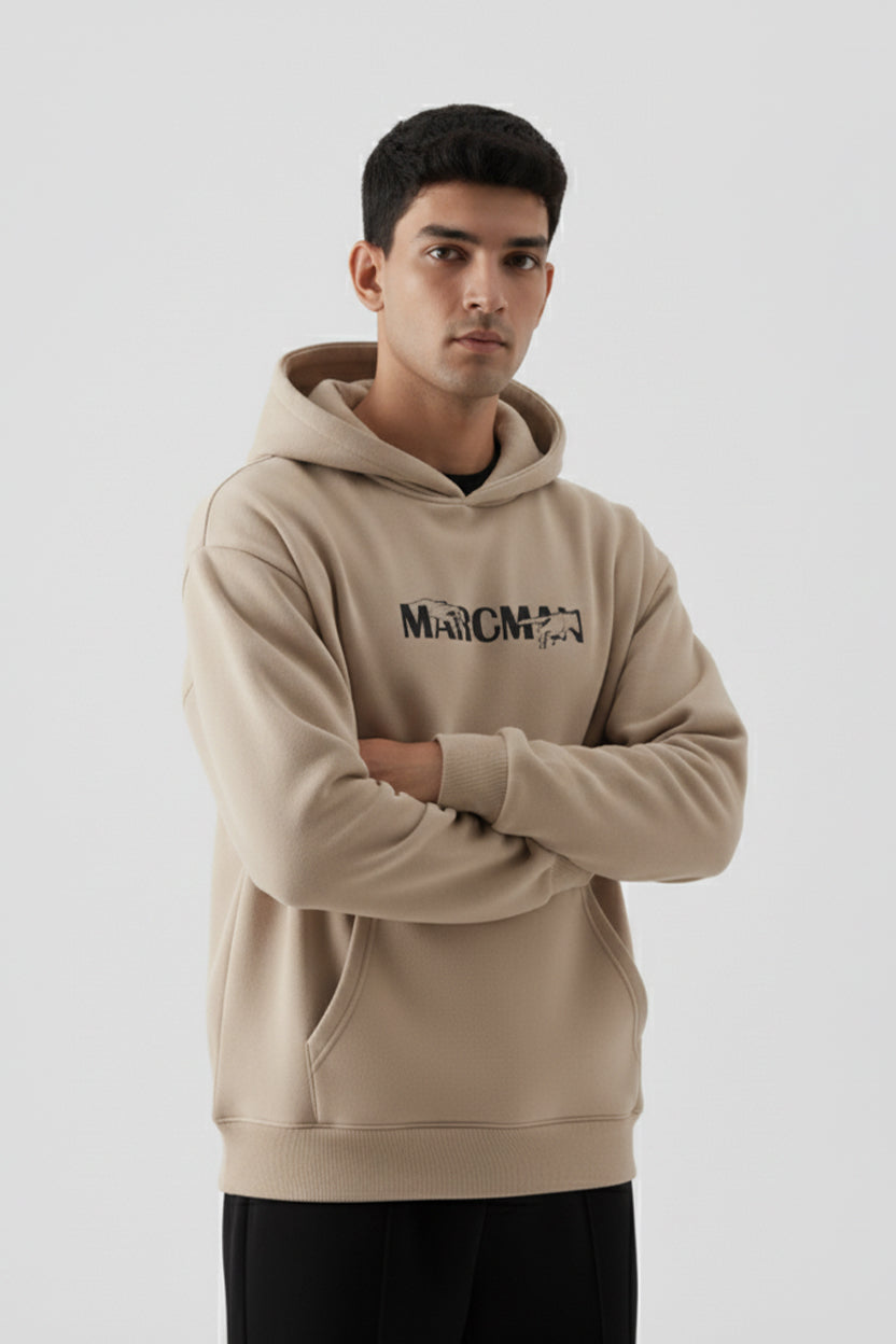 ICARUS FALL BEIGE HOODIE