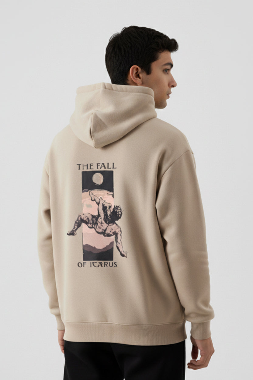 ICARUS FALL BEIGE HOODIE
