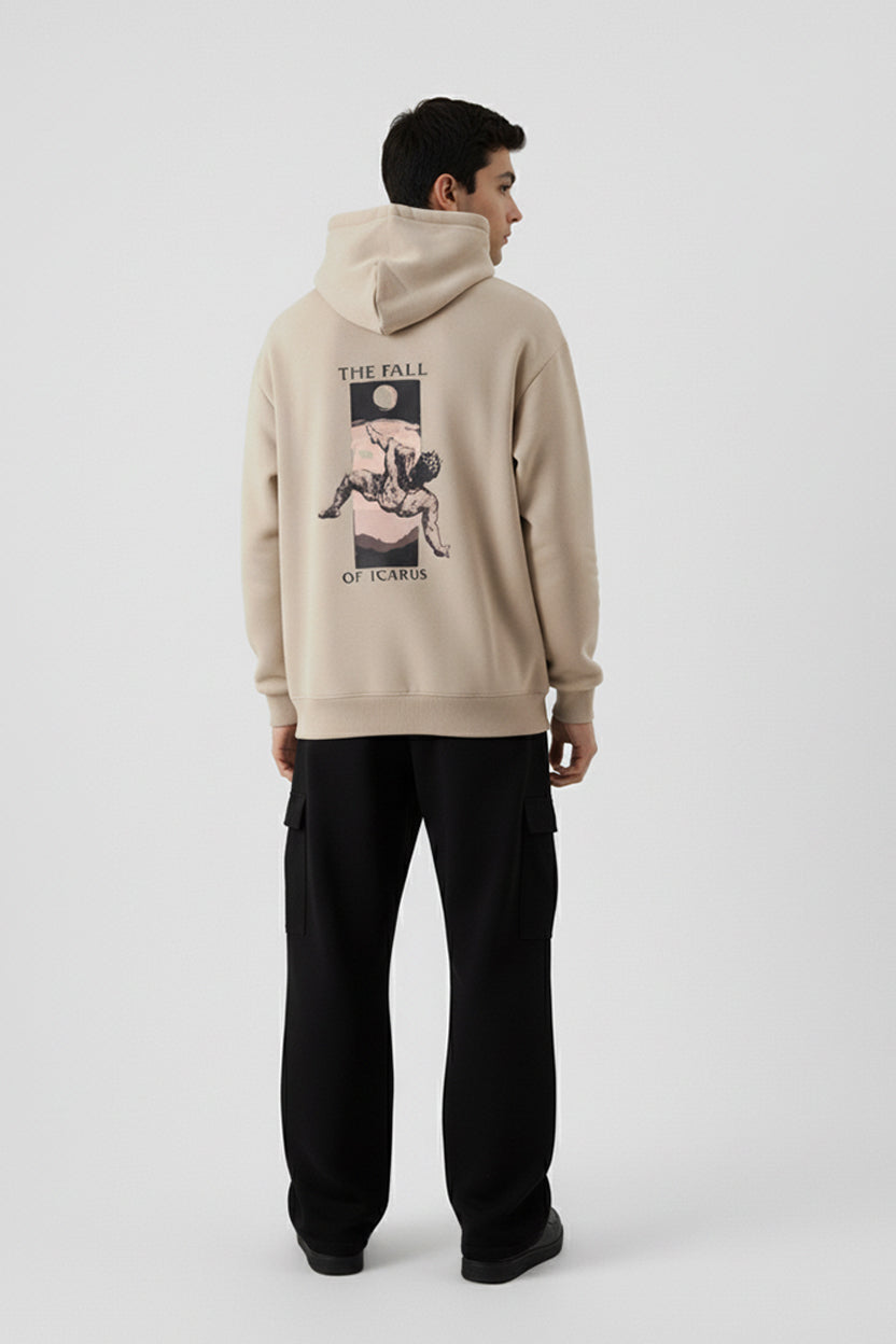 ICARUS FALL BEIGE HOODIE