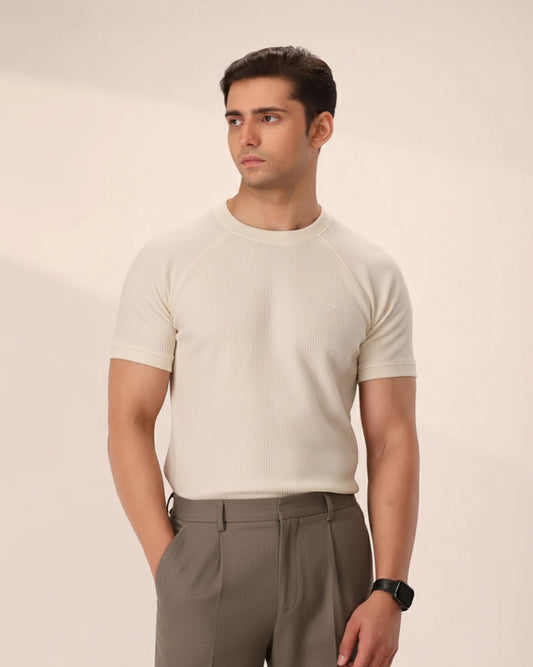 OFF-WHITE OTTOMAN KNITTED CREW