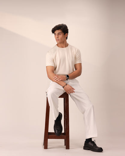 OFF-WHITE OTTOMAN KNITTED CREW