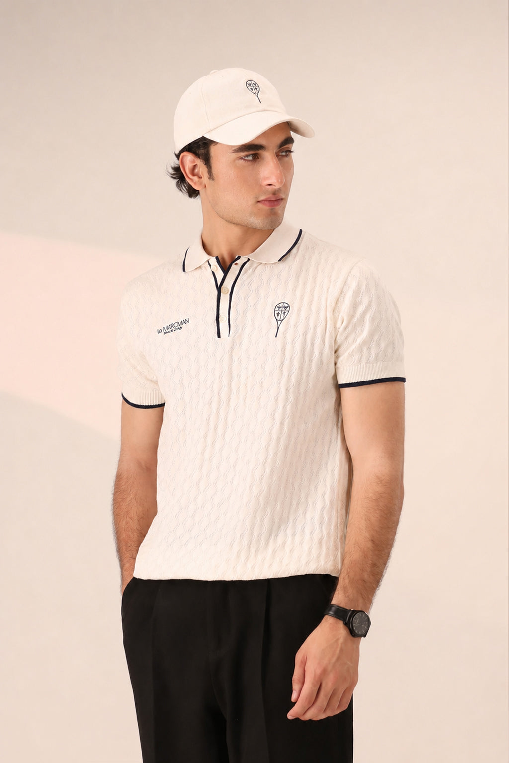OFF WHITE RESORT & CLUB KNIT POLO