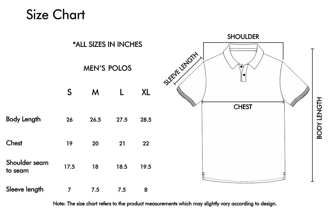 CHOCOLATE DROP NEEDLE POLO