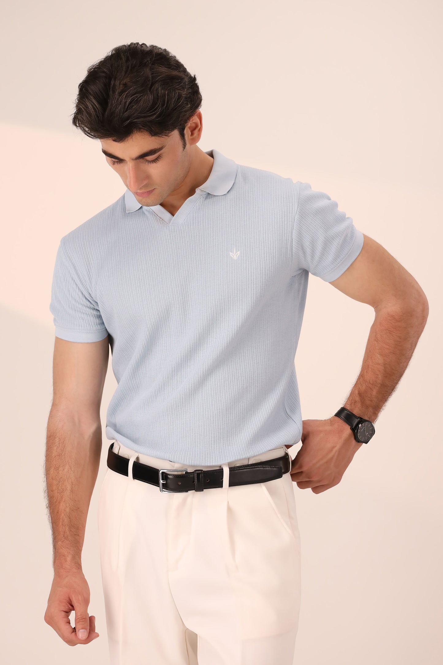 POWDER BLUE VERONA POLO
