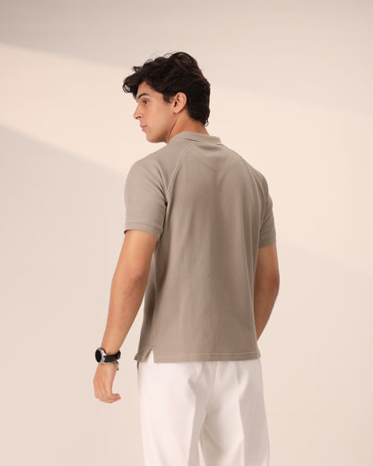 SAND DUNE OTTOMAN KNITTED SHIRT
