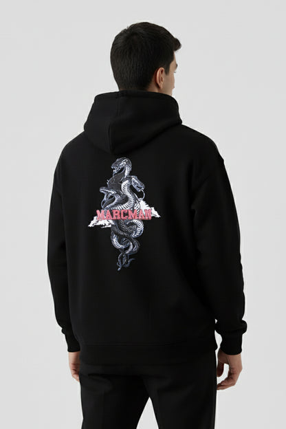 THE SERPENT BLACK HOODIE