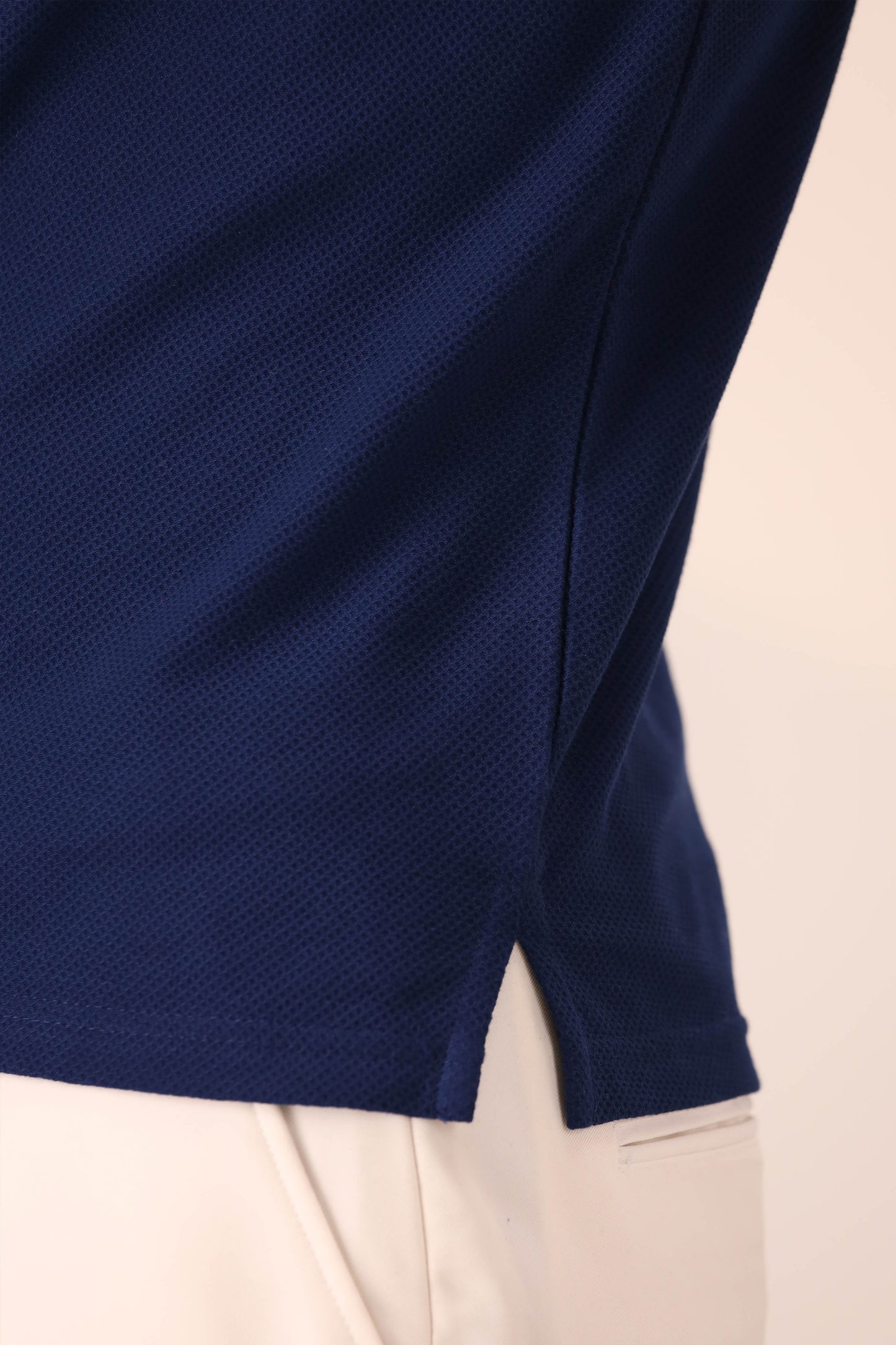 TWILIGHT BLUE RIVIERA ZIP POLO