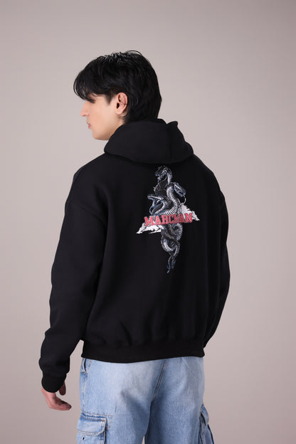 THE SERPENT BLACK HOODIE